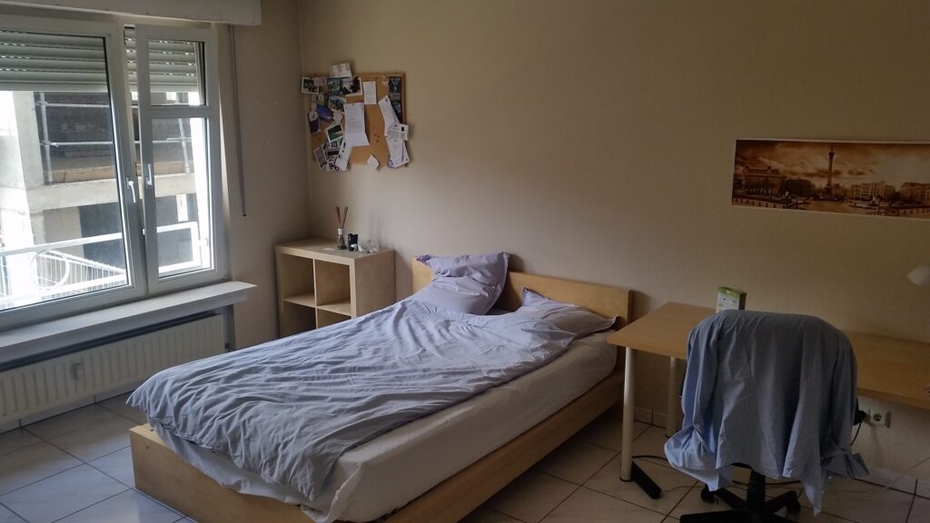 Large double bedroom furnished (C) – super central | Gare, rue du Fort Wallis - 'DAVID'-1