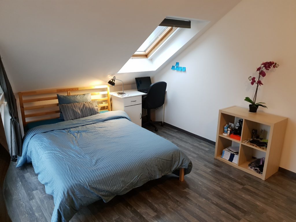 Furnished double bedroom (C) – modern duplex | Kirchberg, 5, rue de Kirchberg -1