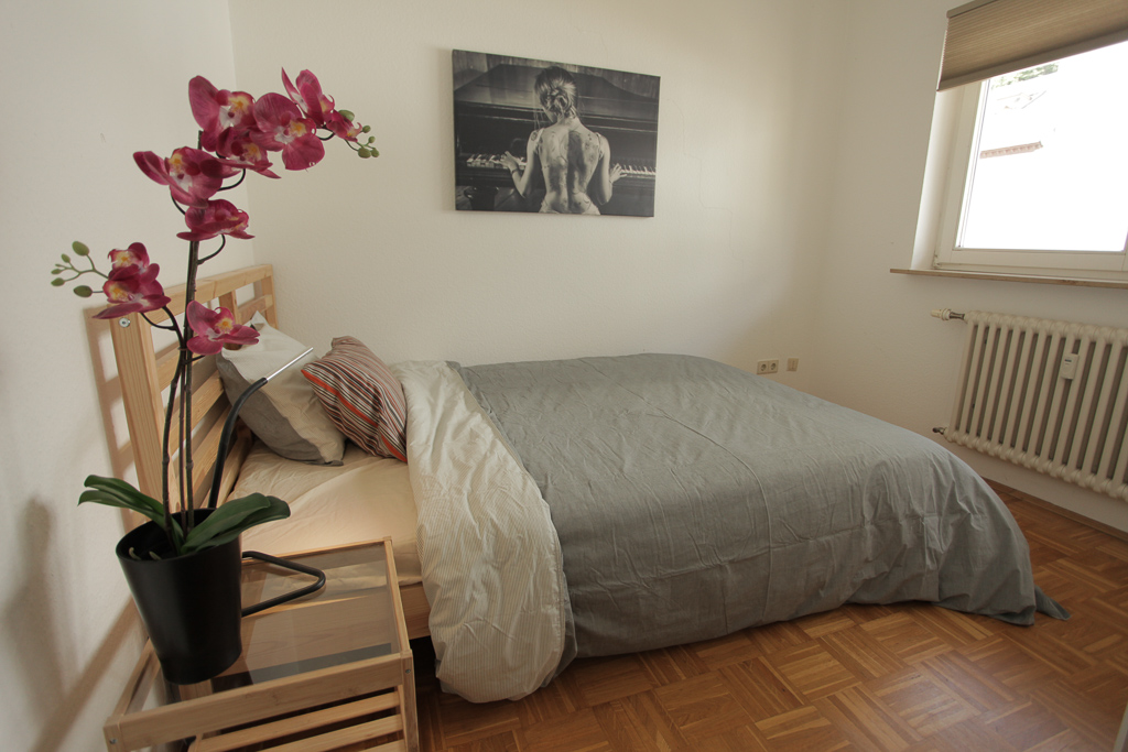 Double bedroom (A) furnished  – modern duplex | Kirchberg, 5 rue Kirchberg-1