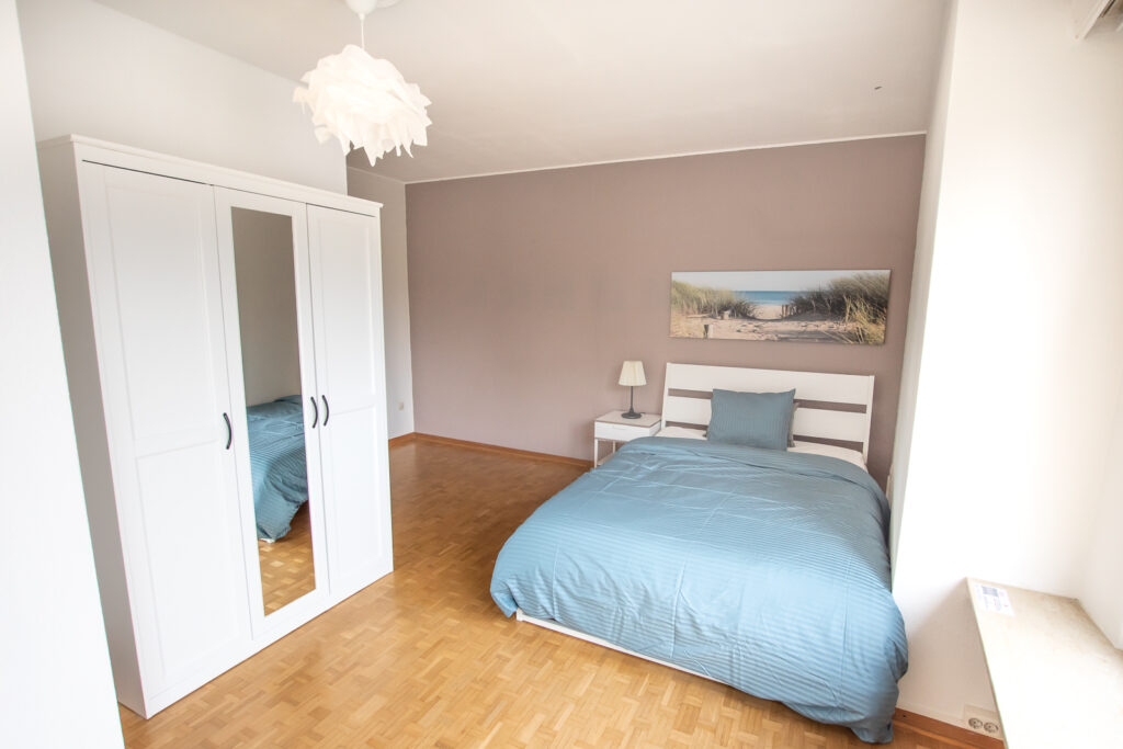 Furnished double bedroom (D) – brand new flatshare | Petrusse, 23, blv Dr. Charles Marx-1