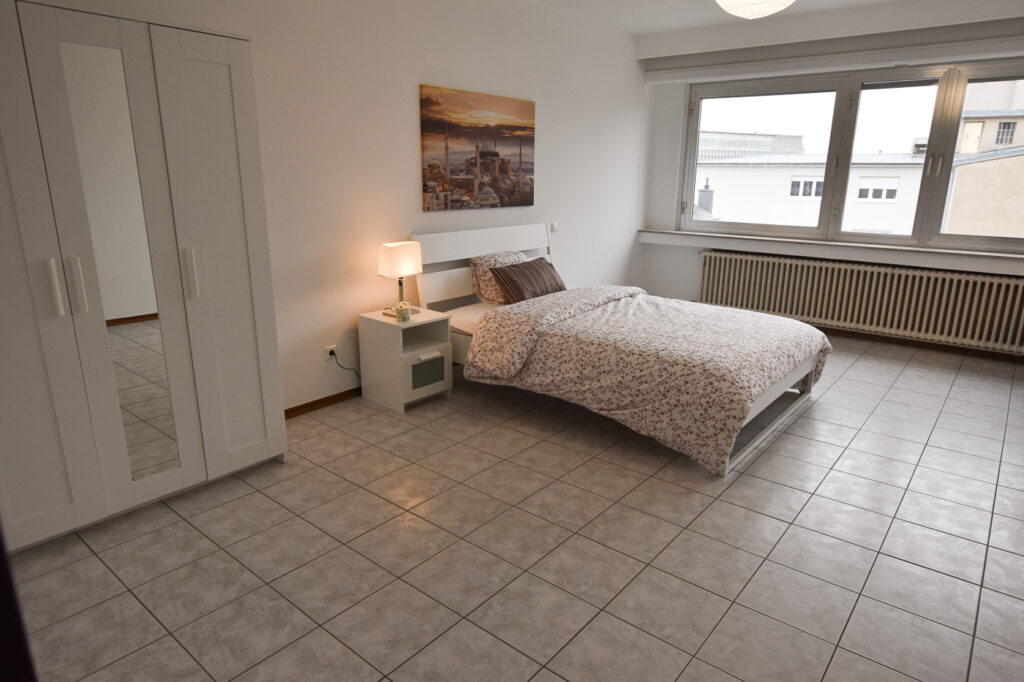 Furnished double bedroom (A) – Brand new flatshare | Gare, 1, rue de Bonnevoie-1