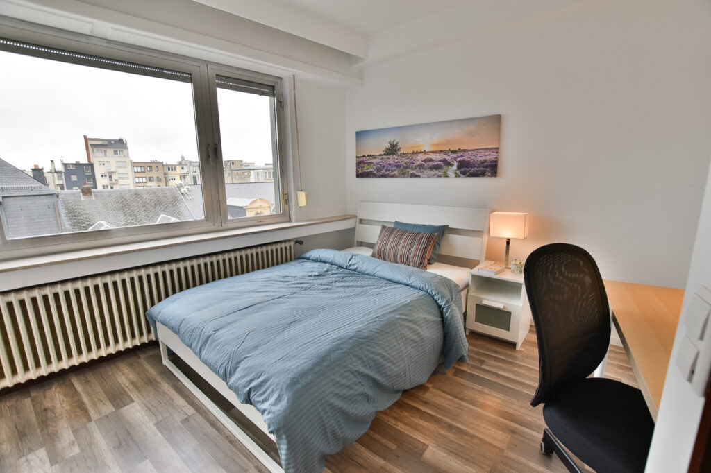 Furnished double bedroom (E) – Brand new flatshare | Gare, 1, rue de Bonnevoie - 'VERMEER'-1