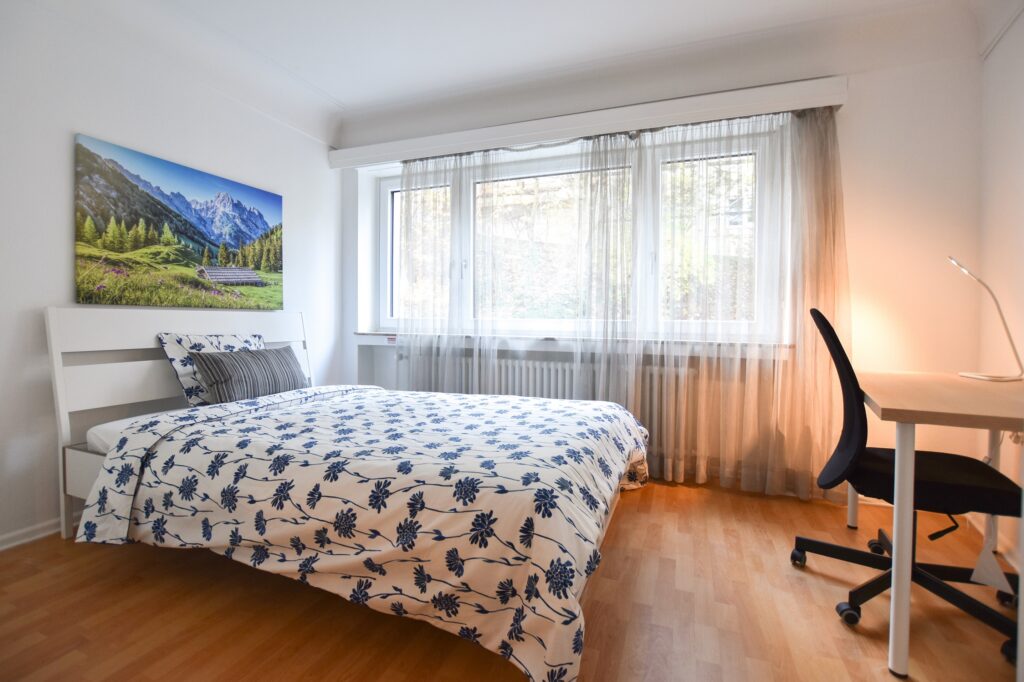 Chambre double meublée (A) – maison spacieuse | Limpertsberg, 140 rue Albert Unden - HARING-1
