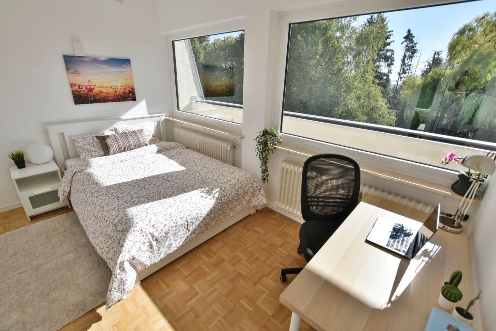 Furnished double bedroom (B) – new flatshare | Senningerberg, 8, rue des Residences-1