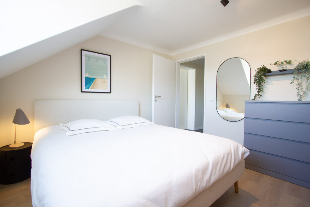 Furnished double bedroom (G) – brand new flatshare | Cessange, 103 rue de Cessange-1