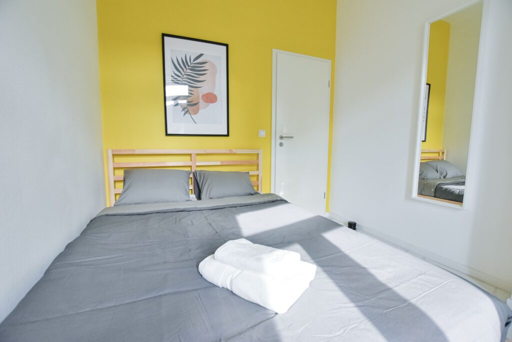 Furnished single bedroom (BEAM) – brand new flat | Place de Paris, 61, avenue de la Liberté-1
